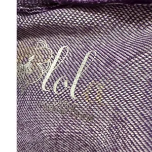 Lola Purple Quarter Zip‎ Activewear Dress Long Sleeve Pockets Womens Large thumbnail 7