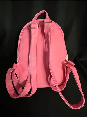 Juicy Couture Pink Logo Mini Backpack with Gold Accent NWT thumbnail 5