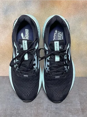 Brooks Launch GTS 8 Women's Running Shoes Black/Mint Green Size 7.5B thumbnail 8