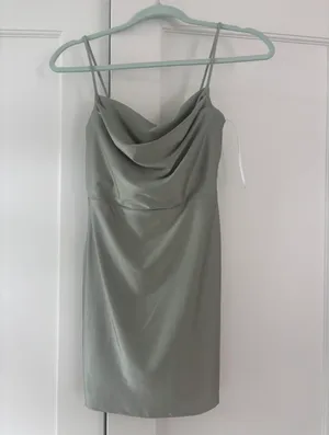 Lovely Day Green Mini Dress thumbnail 2