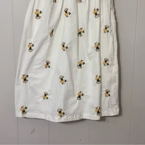 Endless Rose Embroidered Floral Puff Sleeve Mini Dress White XS NWT thumbnail 3