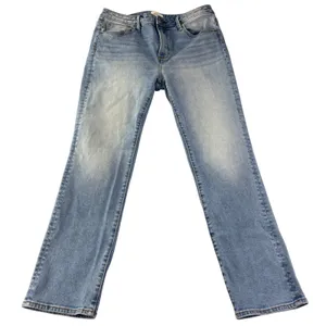 Driftwood Audrey Jeans Women 31 Light Wash Blue Slim Straight Denim Casual Faded thumbnail 1