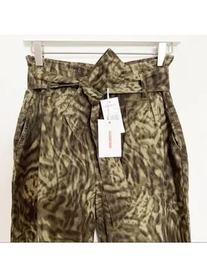 Good‎ American Paperbag Straight Leg Pants 25 Gorpcore Utility Minimalist Chic thumbnail 4