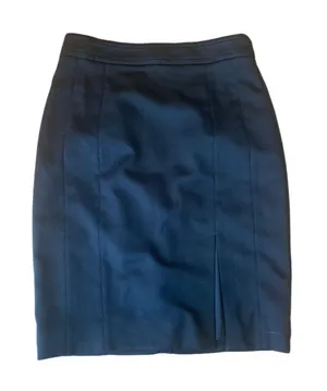 White House Black Market Pencil Skirt Size 6 Black thumbnail 1