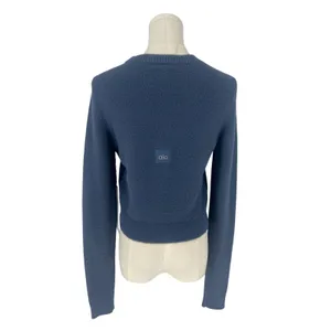 Alo‎ Yoga Snuggle Up Cropped Cardigan Bluestone Kendall Jenner NWT XXS thumbnail 9