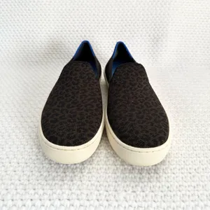 Rothy’s Brown Black Espresso Spot Slip On Sneaker 6 thumbnail 4