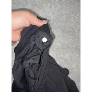 lululemon hotty-hot shorts ruched side black reflective 4 thumbnail 6