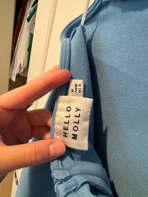 Hello Molly Blue Dresss thumbnail 3