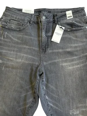 NWT Judy Blue High Rise Capri Jeans Black Size 18W thumbnail 2