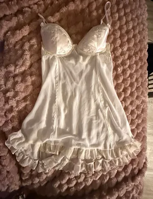 Expressions NYC Vintage Lingerie Slip Dress thumbnail 3
