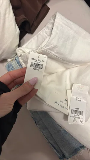 Abercrombie, white linen skirt thumbnail 3
