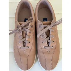Easy Spirit SEAP1 Mauve‎ Pink Leather Lace Up Walking Shoes Womens 10 N Narrow thumbnail 2