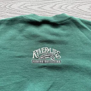 River of life green hoodie thumbnail 3