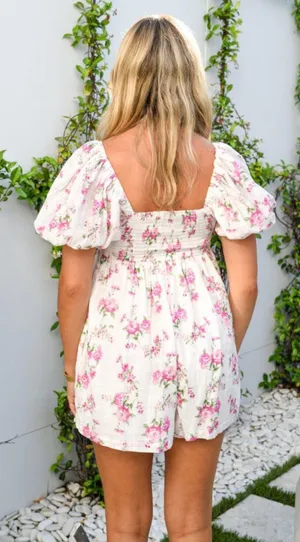 These Three Boutique Floral Romper thumbnail 2