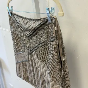NWT Club Monaco Beaded Itzel Party Embellished A-line Mini Skirt Sz‎ 6 thumbnail 6