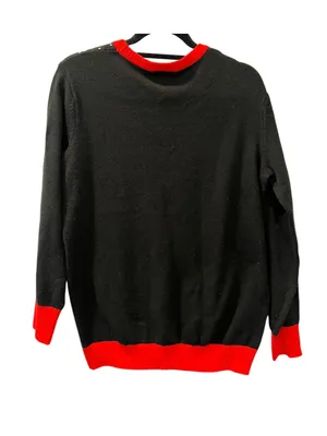 National Lampoon's Christmas Vacation Ugly Christmas Sweater Medium Marty Moose thumbnail 2