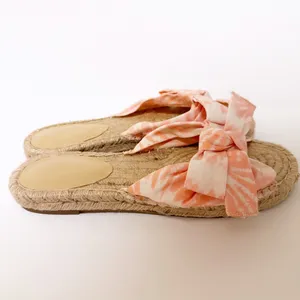 Nine West | Espadrille Flat Sandal w Pink Tie-Dye Bow size 8M thumbnail 9