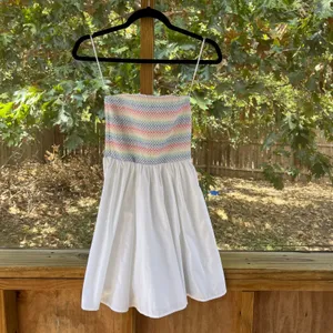 Abercrombie & Fitch For The Trevor Project Pride Strapless Midi Dress Size S thumbnail 3