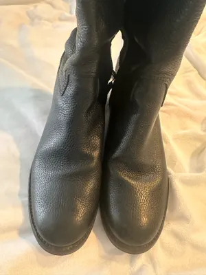 Tory Burch Pebbled Leather Riding Boots  thumbnail 6