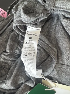 Halara - NWT Gray Sleeveless Drawstring Pocket Harem Jumpsuit Sz M thumbnail 10