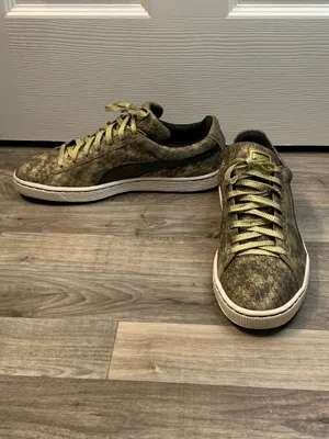 Puma Sneakers Gold metallic low tops thumbnail 3