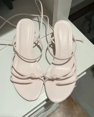 Baby Pink Forever 21 Heels thumbnail 1