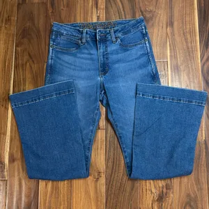 Wrangler bootcut flare, in EUC. thumbnail 1