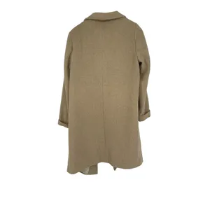 Wallis Petite Wool Blend Waterfall Coat Womens 6P Beige‎ Open Front Jacket thumbnail 2