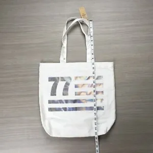 ✨HP✨American Eagle Outfitter AEO Metallic Holographic Canvas Tote Bag✨ thumbnail 7