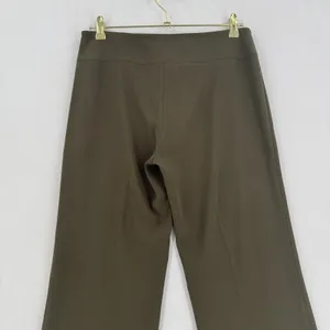 Bleu Blanc Rouge Pants Women 40 Green Wide Leg Dress Trousers Made in France thumbnail 4