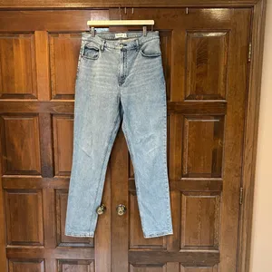 Abercrombie & Fitch The 90's Slim Straight Ultra High Rise Jeans Size‎ 31 12L thumbnail 2