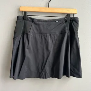 Athleta Match Point Skort Black Tennis Pickleball Golf Active Skirt Size Medium thumbnail 5
