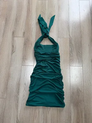 Lucy in the Sky Mini Dress Green thumbnail 2