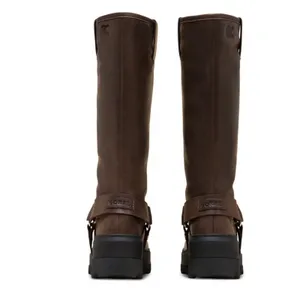 Sorel Women's JOAN FRWD™ Leather Tall Boots Tobacco Brown Sz 9.5 $275 NEW thumbnail 2