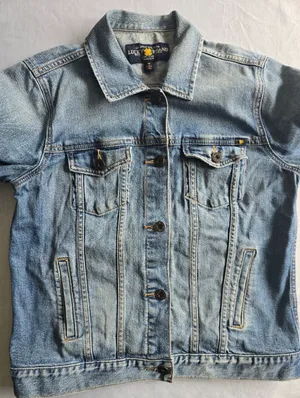 Lucky‎ Brand Light Blue Classic Denim Jacket Size M thumbnail 9