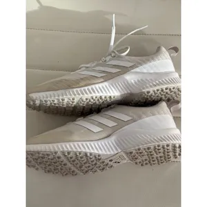 Adidas Bounce Womens Training Shoes Light Grey White‎ EF2005 Size 8 thumbnail 6