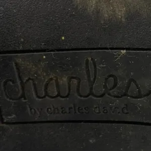 Charles by Charles David Dodger Red Snakeskin Leather Studded Chelsea Boots 7.5M thumbnail 8