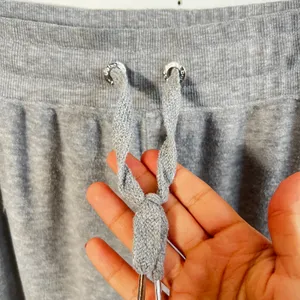 Vtg Y2K Bebe Logo Joggers Womens 2X Gray Rainbow Trim Sweatpants‎ 2000s thumbnail 5