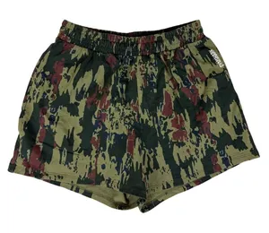 Gymshark Women's Graphic Camo Shorts - Size M - Excellent thumbnail 1