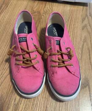 Sperry Top Slider Magenta Tennis Shoes thumbnail 1