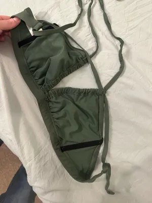 Green Target bikini top good support thumbnail 5