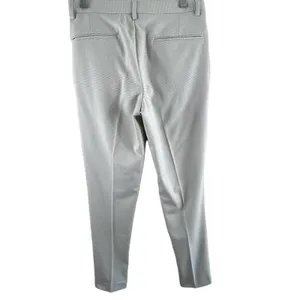 ASOS Gray Checkered Patterned Straight Cuffed Leg Trousers‎ Size 28 thumbnail 2