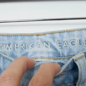 American Eagle Distressed Highest Rise Mom‎ Jeans Women's Size 00 Regular thumbnail 4