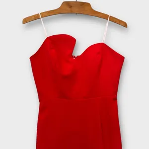 Amanda Uprichard Puzzle Strapless Midi Dress Size Small thumbnail 8