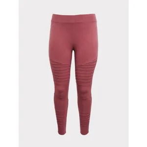 Torrid Classic Moto Full Length Leggings Mauve Pink 1x thumbnail 7