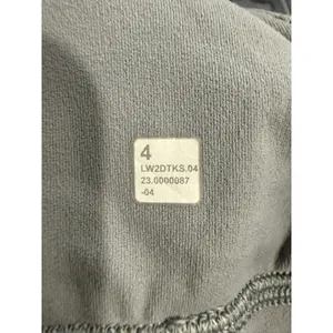 Lululemon Nulu Asymmetrical‎ Yoga Bra Light Blue Grey Size 4 LW2DTKS thumbnail 5