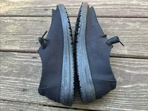 Hey Dude Wendy Canvas Mono Women’s Black Minimalist Loafers/Shoes|Size:W5 EU:36 thumbnail 6