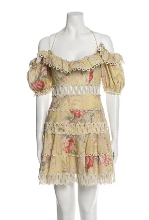 Zimmermann NWOT Melody off shoulder dress thumbnail 7