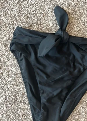 J. Crew Tie High-Rise Bikini Bottom thumbnail 5