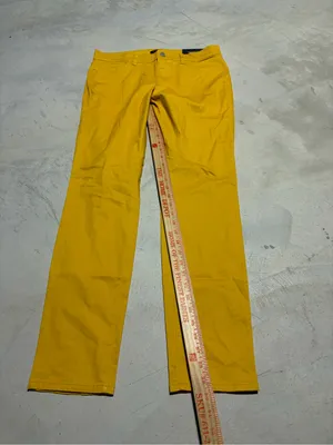 Ann taylor NWT modern skinny leg Yellow Pants 8 MSRP$80 thumbnail 5